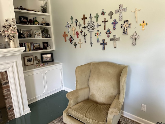 view of sitting room