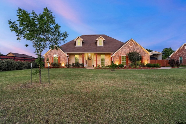 16050 Stonebriar Ct, Lindale, TX 75771 - view of front of home featuring brick siding and a shingled roof