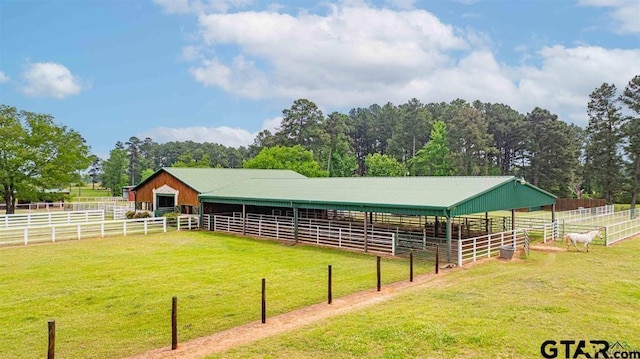 273 Fm 2276, Kilgore, TX 75662 - view of stable with a rural view