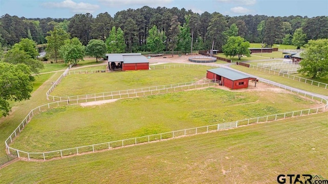 273 Fm 2276, Kilgore, TX 75662 - bird's eye view with a rural view