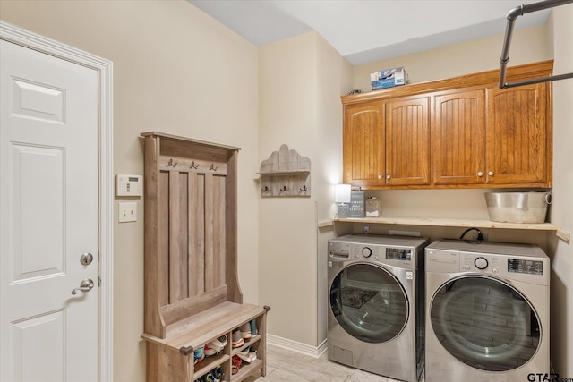 3109 Granbury Ct, Tyler, TX 75707 - washroom featuring cabinet space and washing machine and dryer