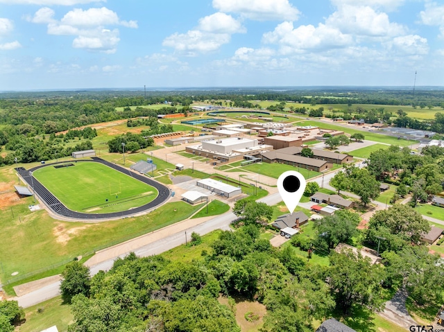 104 W Perry St, Frankston, TX 75763 - aerial view