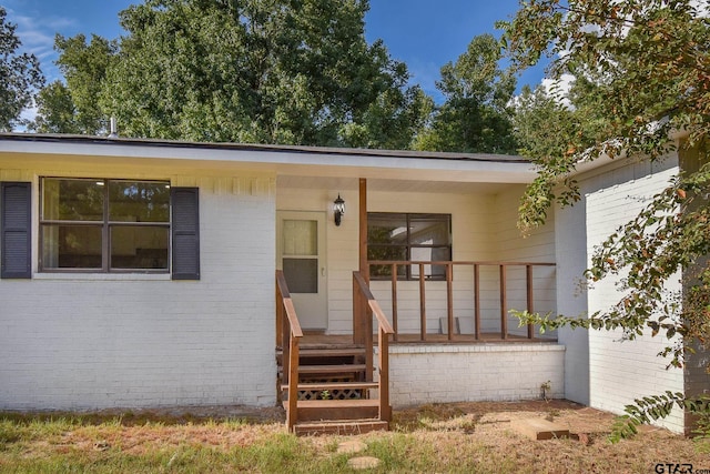 view of ranch-style house