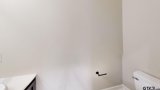 19346 Aida Dr, Flint, TX 75762 - bathroom with vanity and toilet