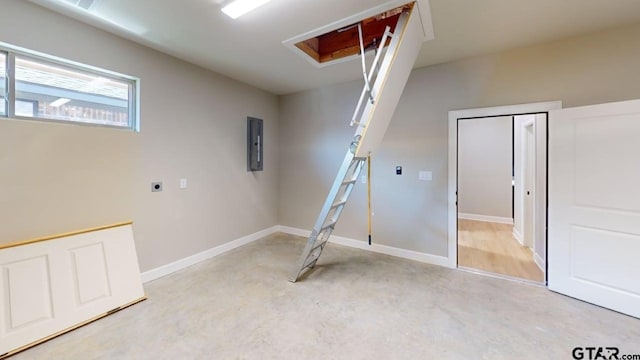 19346 Aida Dr, Flint, TX 75762 - below grade area with electric panel and baseboards