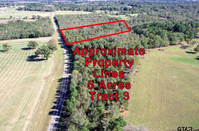 Listing photo 2 for 5ACRESTRACT3 Fm 2455, Pittsburg TX 75686