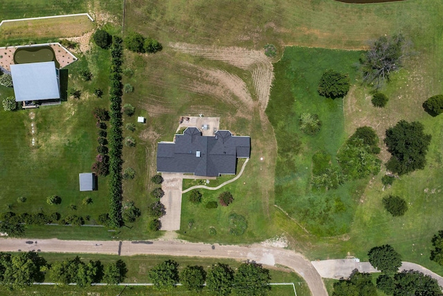 15541 Precidio Cir, Malakoff, TX 75148 - aerial view of property and surrounding area featuring rural landscape