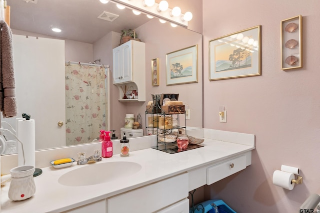 15541 Precidio Cir, Malakoff, TX 75148 - full bathroom featuring vanity and curtained shower