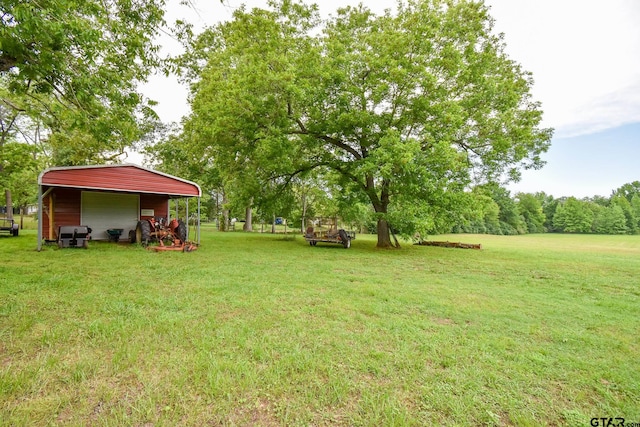 view of yard