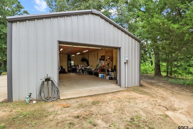22302 County Road 422, Lindale, TX 75771 - view of detached garage