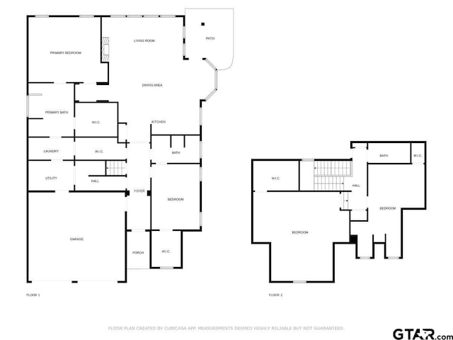 5405 Ashbury Ct, Tyler, TX 75703 - view of floor plan / room layout