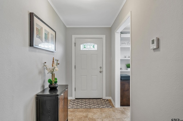 7411 Hollyoak Dr, Tyler, TX 75703 - entryway with ornamental molding and baseboards