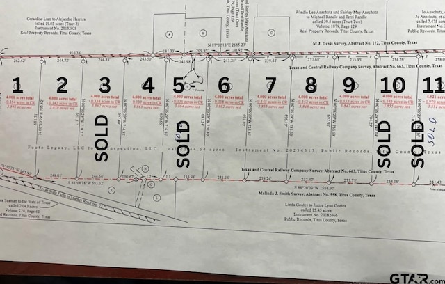 TBD Cr 3925, Mount Pleasant TX, 75455 land for sale