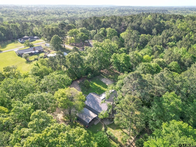 5646 Fm 346, Tyler, TX 75703 - bird's eye view with a forest view