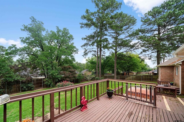 1408 Santa Fe Trl, Tyler, TX 75703 - view of wooden terrace