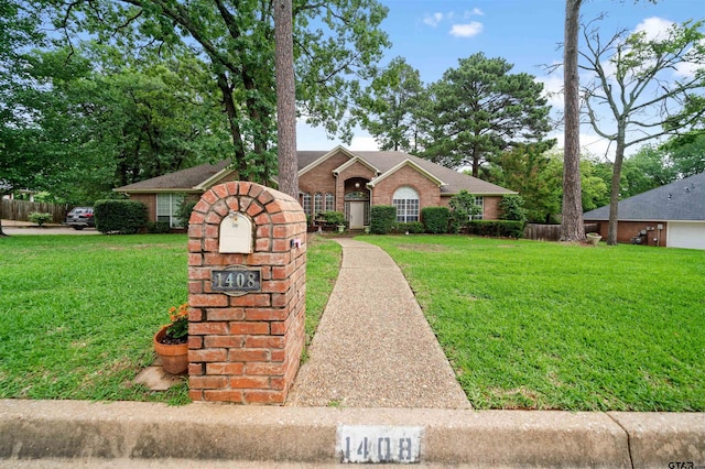 1408 Santa Fe Trl, Tyler, TX 75703 - view of front of home with brick siding