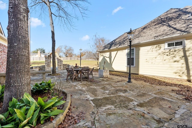 view of patio