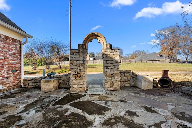 view of patio