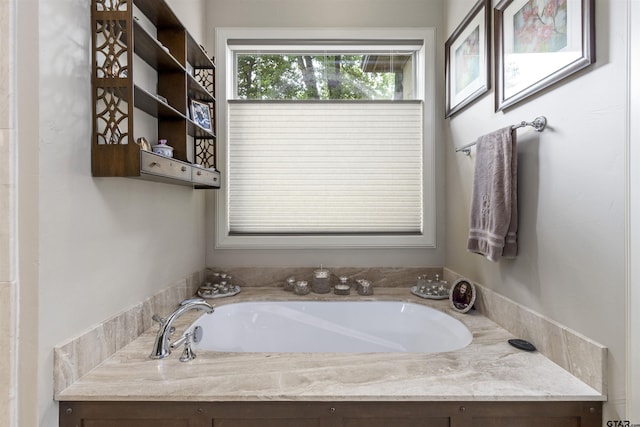 full bath featuring a bath