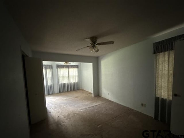 3606 Glendale Dr, Tyler, TX 75701 - carpeted spare room featuring ceiling fan