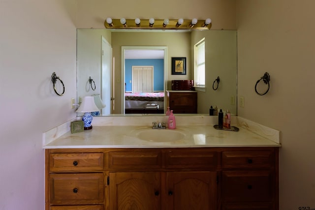 6001 Huntington Dr, Tyler, TX 75703 - bathroom with vanity