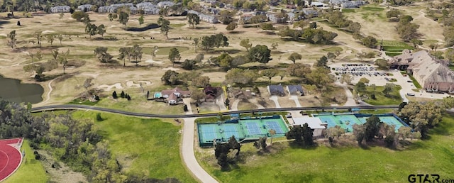 aerial view