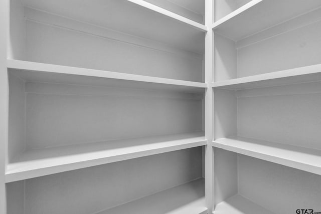 view of storage area