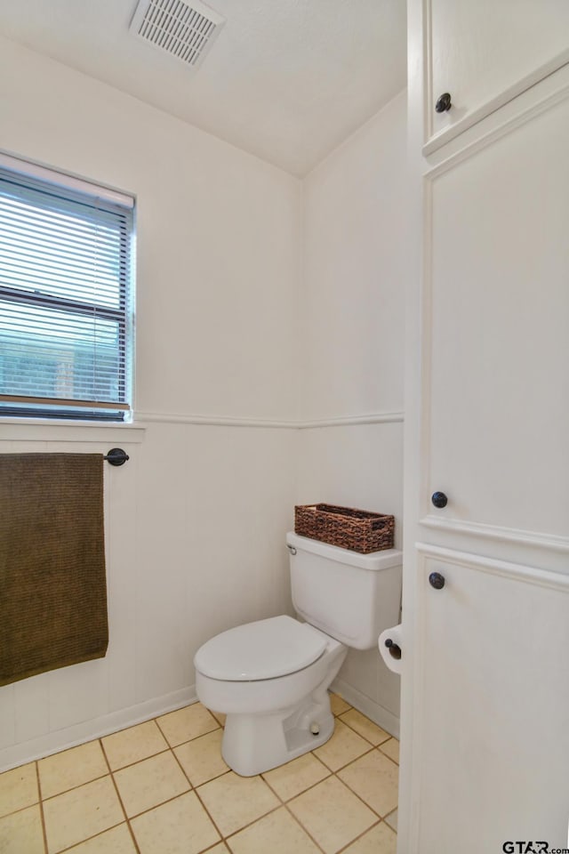 201 Karla Dr, Whitehouse, TX 75791 - bathroom with toilet and tile patterned flooring