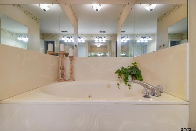 201 Karla Dr, Whitehouse, TX 75791 - bathroom featuring a tub with jets
