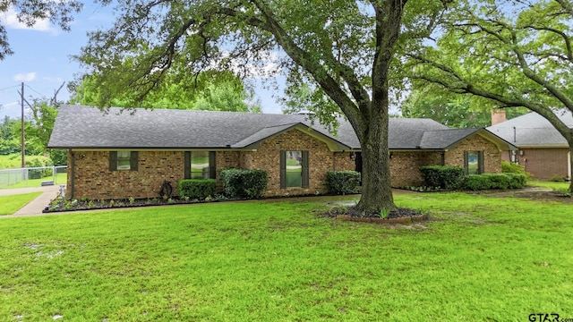 201 Karla Dr, Whitehouse, TX 75791 - ranch-style home featuring brick siding and roof with shingles