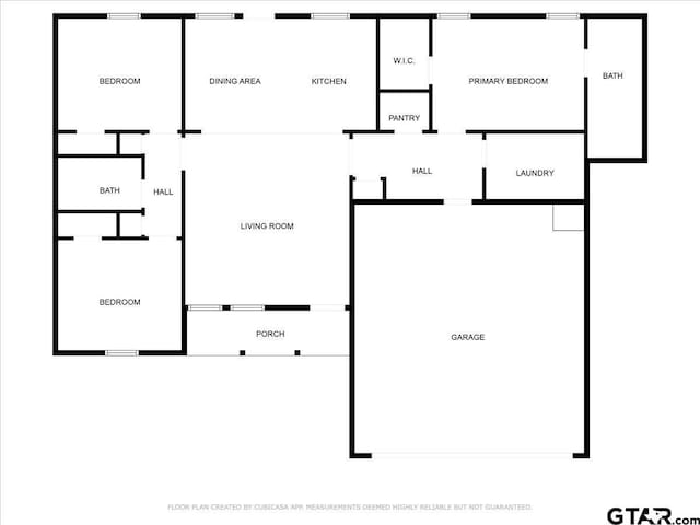 1002 E Main St, Whitehouse, TX 75791 - property floor plan