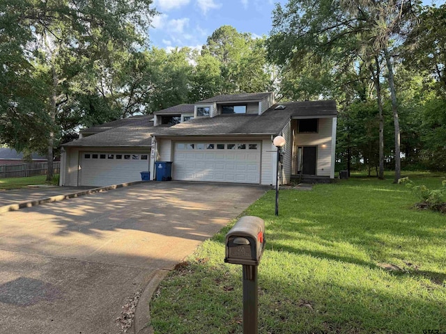 2613 Prestwick Rd # A & B, Jacksonville, TX 75766 - view of front of home with driveway and a garage