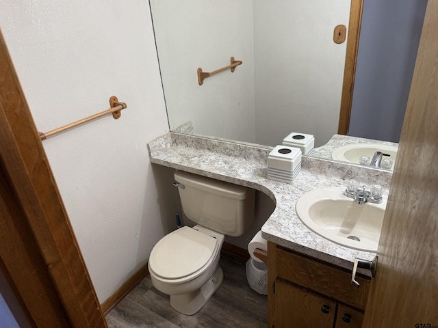 2613 Prestwick Rd # A & B, Jacksonville, TX 75766 - bathroom with vanity and wood finished floors