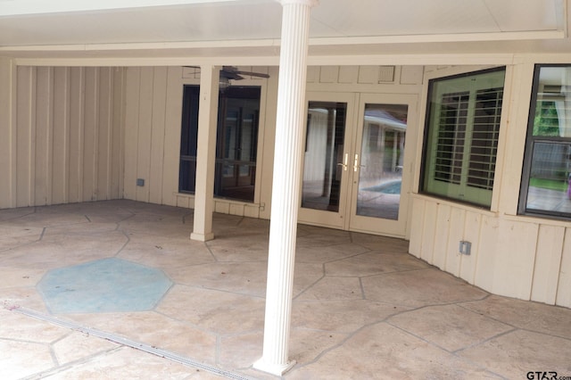 4010 Silverwood Dr, Tyler, TX 75701 - view of patio featuring french doors