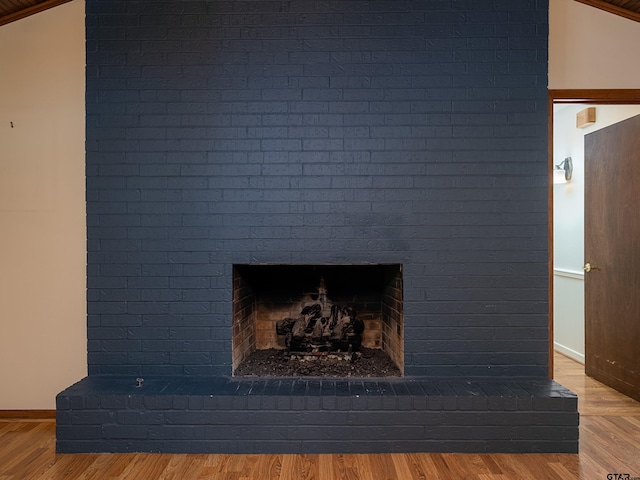 4010 Silverwood Dr, Tyler, TX 75701 - detailed view of a fireplace and wood finished floors