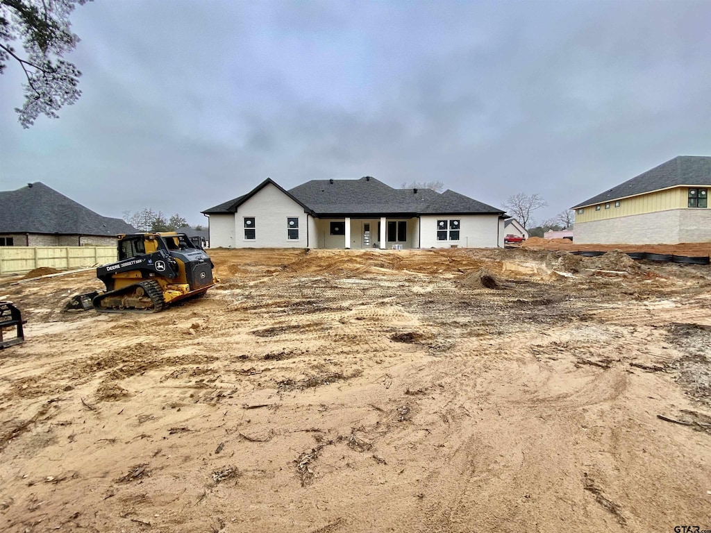 view of rear view of house