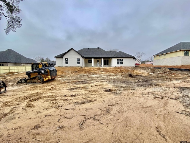 view of rear view of house