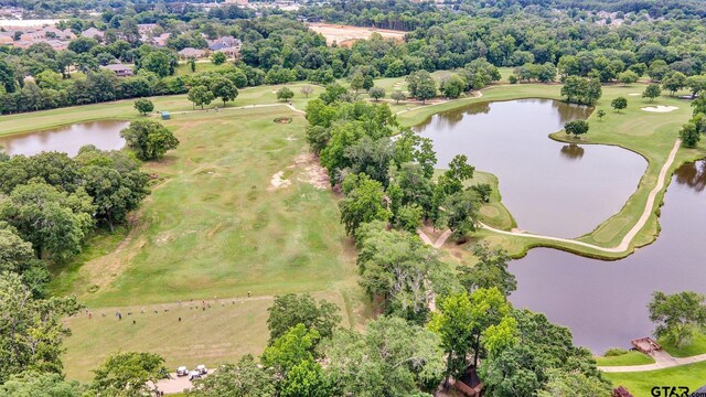 7117 Holly Square Ct, Tyler, TX 75703 - drone / aerial view of a large body of water and a tree filled landscape