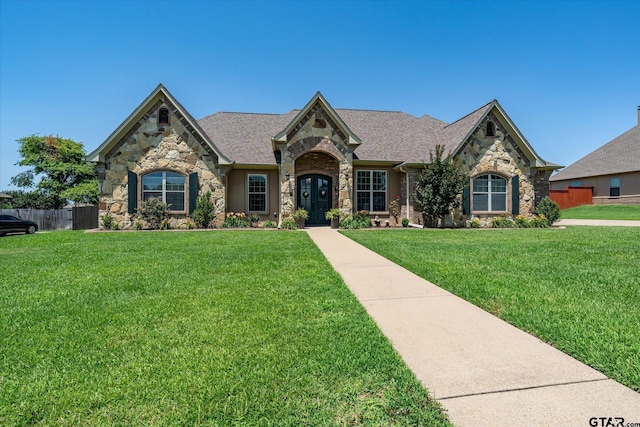 301 Zambezi Ln, Bullard, TX 75757 - view of front facade with stone siding