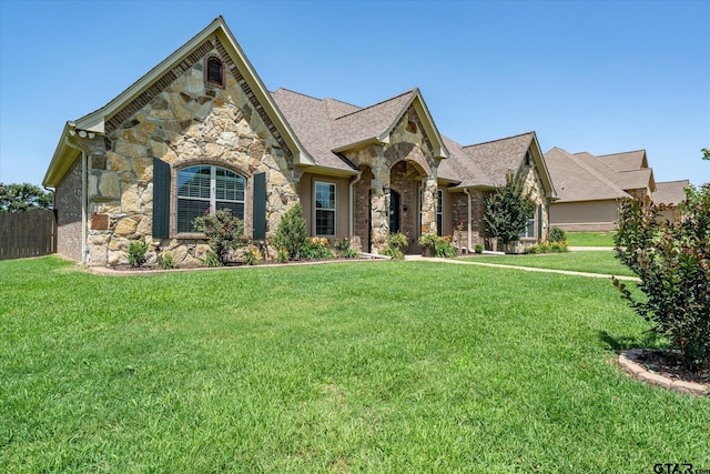 301 Zambezi Ln, Bullard, TX 75757 - view of front of property with stone siding