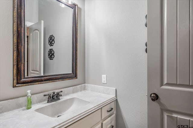 301 Zambezi Ln, Bullard, TX 75757 - bathroom with vanity and a textured wall