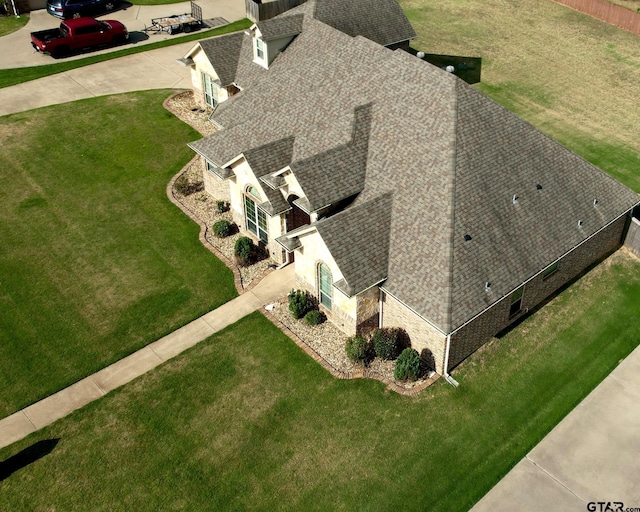 aerial view
