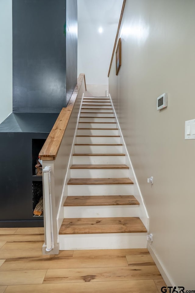 15683 Crk 472, Tyler, TX 75706 - stairway with wood finished floors