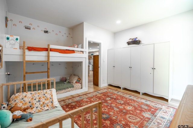 15683 Crk 472, Tyler, TX 75706 - bedroom featuring light wood-style flooring and recessed lighting