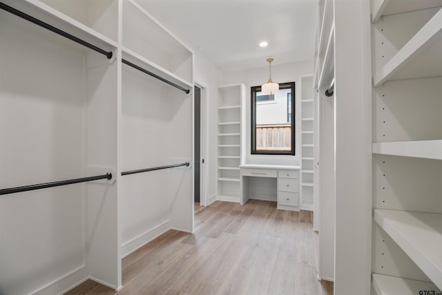 3312 Forest Ct, Tyler, TX 75703 - spacious closet featuring light wood-style flooring