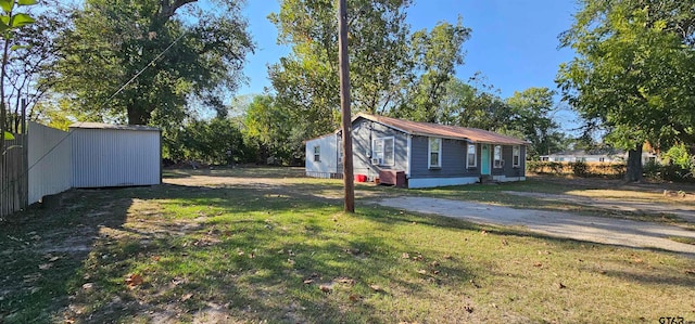 view of yard