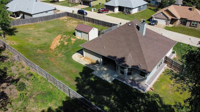 14160 Donna Dr, Brownsboro, TX 75756 - drone / aerial view with a residential view