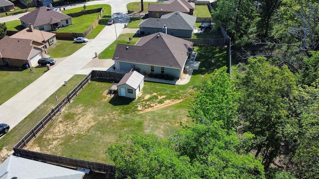 14160 Donna Dr, Brownsboro, TX 75756 - birds eye view of property with a residential view