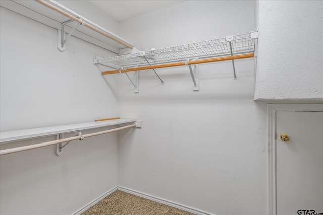 141 Green Mesa Ln, Holly Lake Ranch, TX 75765 - spacious closet featuring carpet floors