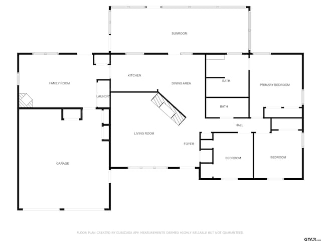 1206 Corey Dr, Whitehouse, TX 75791 - home floor plan